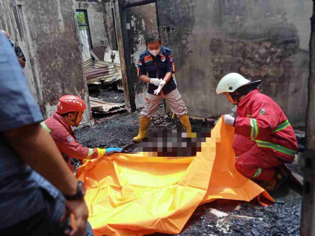 Kebakaran di Tampan Pekanbaru, Pemilik Rumah Hangus Terpanggang