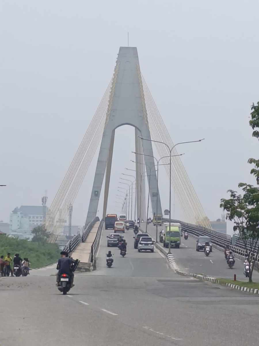Kabut Asap Kembali Landa Riau, BPBD Pastikan Hasil Kiriman Provinsi Tetangga