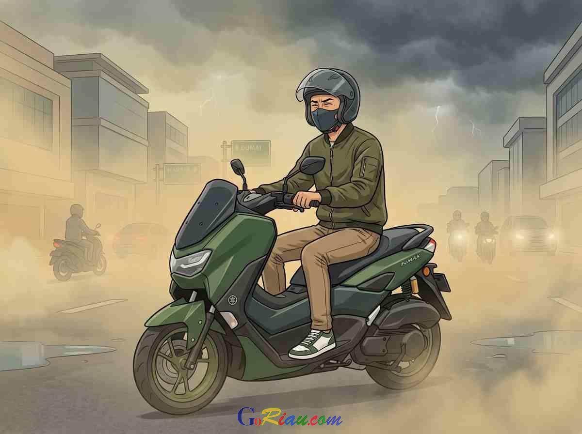 Kabut Asap Selimuti Riau Turunkan Jarak Pandang, BMKG Peringatkan Potensi Badai di Tiga Daerah