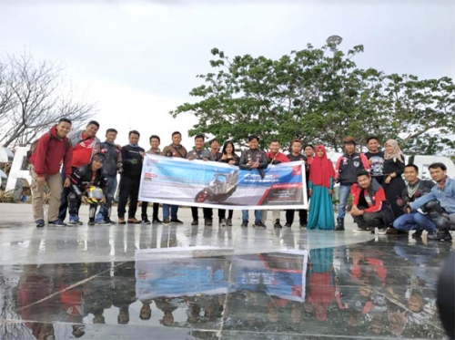 Promosikan Destinasi Wisata di Riau, Capella Honda Ajak 70 Pengendara CB150R Streetfire Jelajah Negeri Istana Matahari Timur