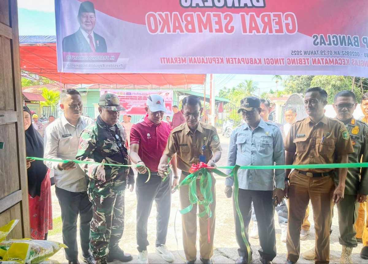 Pertama di Kepulauan Meranti, KDMP Banglas Resmi Beroperasi