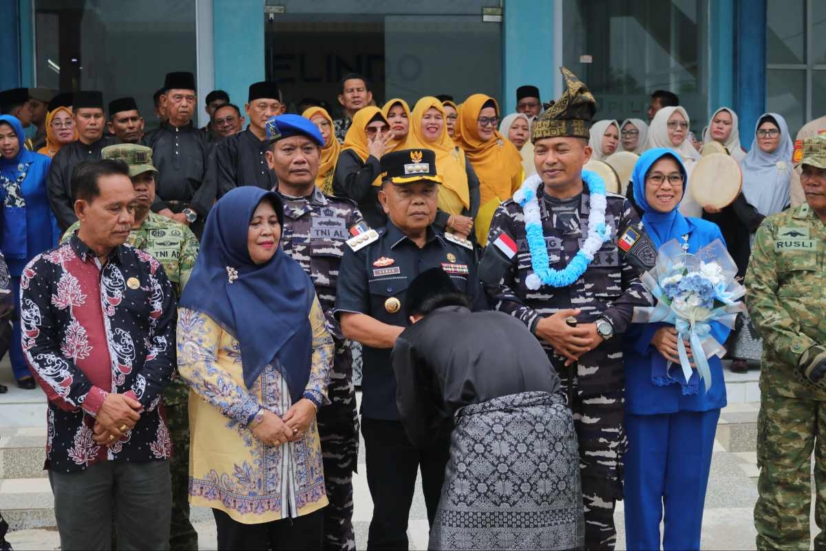 Danlanal Dumai Kunjungi Selatpanjang, Perkuat Ekonomi Pesisir dan Keamanan Laut Kepulauan Meranti
