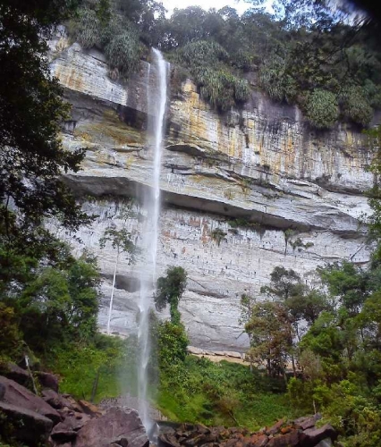 Wah.. Ternyata Provinsi Riau Memiliki Air Terjun Tertinggi di Pulau Sumatera, ini Fotonya