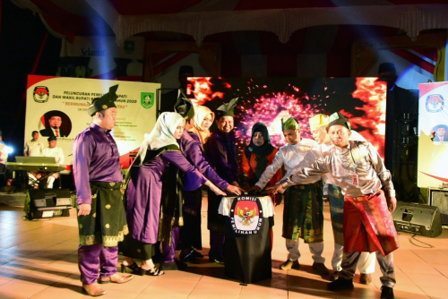 Launching Pilkada Bengkalis 2020 Meriah, KPU Perkenalkan Logo, Maskot dan Jingle