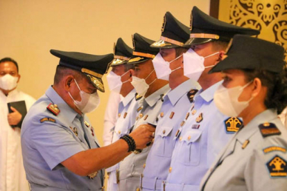GoRiau Kakanwil Kemenkumham Riau Lantik 21 Pejabat, Ini Daftarnya