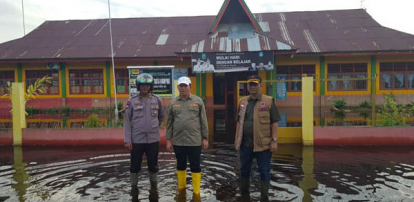 GoRiau 1.750 Jiwa di Batu Hampar Rohil Diungsikan karena Banjir