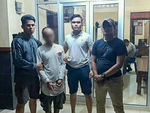 Pelaku Spesialis Bobol Rumah Diciduk Polsek Tembilahan saat Bersembunyi di Wisma