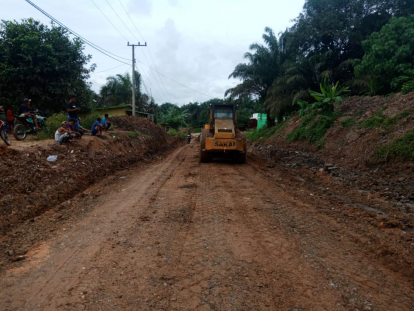 GoRiau Jalan Lintas Batang Cenaku Inhu Sudah Fungsional