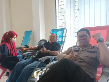 GoRiau Donor Darah PWI Riau Kumpulkan 117 Kantong