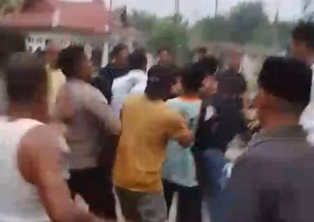 Nyaris Dimassa di Alam Panjang, Penjarah Sawit Ini Diselamatkan Bhabinkamtibmas Polres Kampar