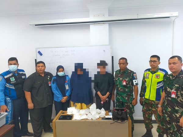 Coba Seludupkan 1,6 Kg Sabu di Bandara SSK II Pekanbaru, Dua Mahasiswa Ditangkap TNI AU