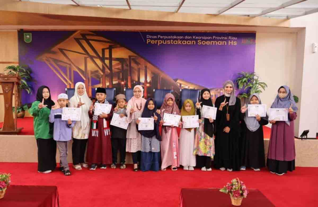 Dinas Perpustakaan Riau Gelar Lomba Tahfidz Quran dan Sirah Nabawiyah
