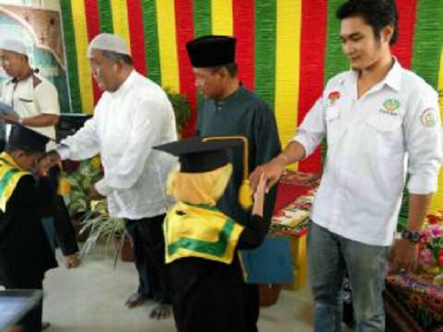 FKKBK Riau Dukung Penuh Pelaksanaan Khatam Quran MDTA Al-Muamalah di Komplek Perumahan Kejati