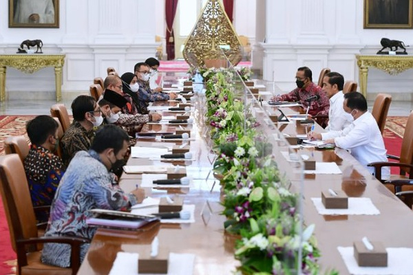 KPU Lapor Jokowi soal Persiapan Pemilu, Jokowi Ingatkan Hal Ini...