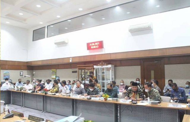 Ingin Tambah Trip Penyeberangan Rupat-Dumai, DPRD Bengkalis Datangi DPRD Riau, Khairul: Paling Lama Bulan Agustus