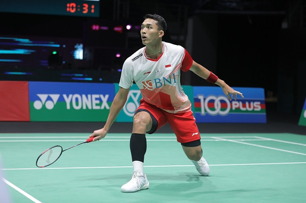 Jonatan ke Perempat Final, Rinov/Pitha Terhenti