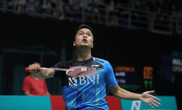 Ginting Bersyukur Melaju ke Perempat Final