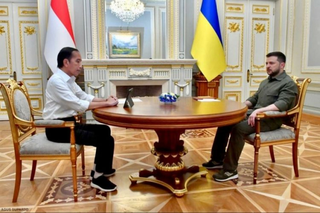 Jokowi Pemimpin Asia Pertama Kunjungi Ukraina Sejak Invasi Rusia, Zelensky Berterima Kasih