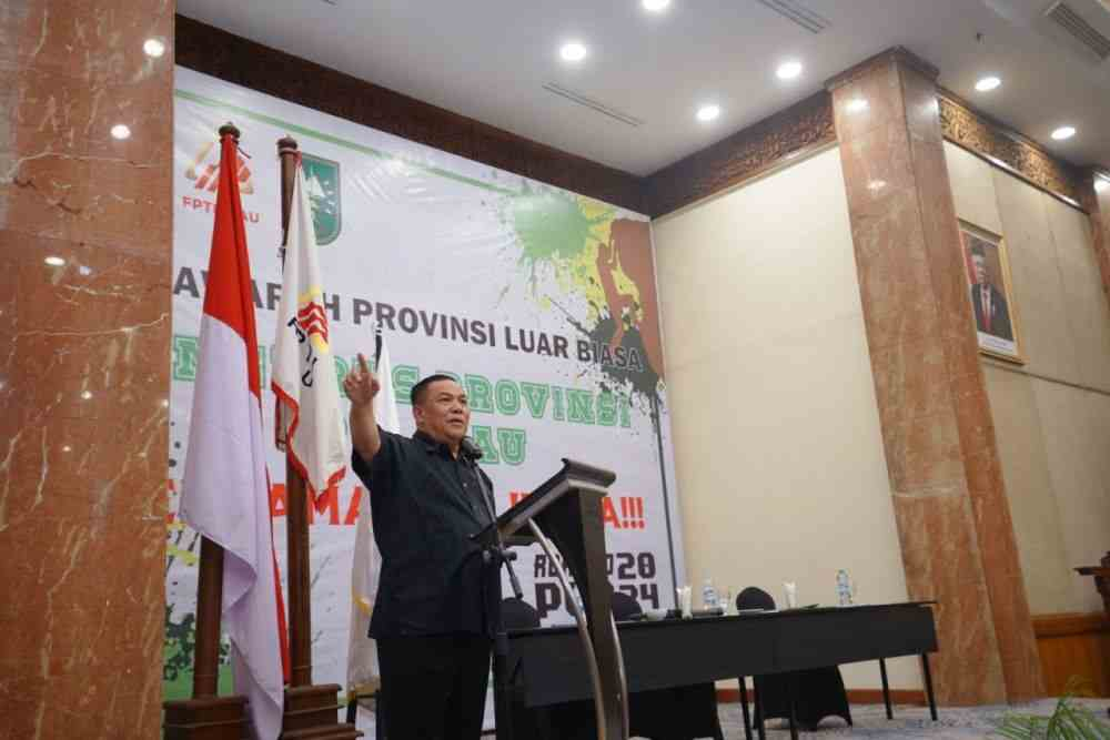 Ditunjuk Sebagai Ketua FPTI Riau, Ini Komitmen Pj Gubri SF Hariyanto