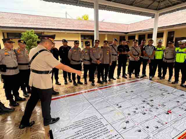 Polres Rokan Hilir Matangkan Strategi Pengamanan Event Nasional Bakar Tongkang 2026