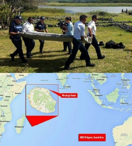 GoRiau Benda Mirip Bagian Sayap Malaysia Airlines MH370 Ditemukan di Samudera Hindia