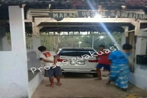 GoRiau Mobil Xenia Masuk Areal Kuburan Tengah Malam, Paginya Ditemukan Warga, Pengemudi Mengaku Alami Hal Aneh