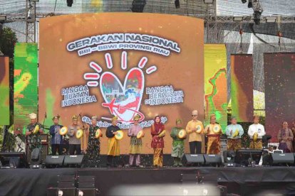 GoRiau Menko Marves Apresiasi Harvesting Gernas BBI dan BBWI Riau 2023