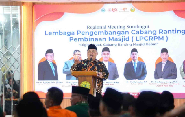 Universitas Muhammadiyah Riau Tuan Rumah Regional Meeting Sumbagut LPCRPM 2025