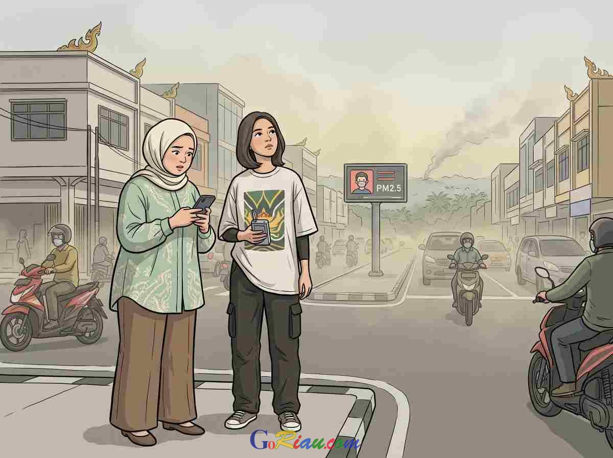 264 Titik Panas Mengepung Riau, Pelalawan dan Inhil Jadi Penyumbang Terbanyak