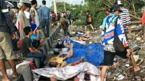 Data Sementara, Korban Tewas Akibat Gempa dan Tsunami di Palu dan Donggala 832 Orang