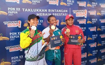 Atlet Dayung Riau Kembali Raih Perak di PON XX Papua