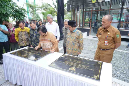 GoRiau Menteri LHK Resmikan Ekoriparian Universitas Muhammadiyah Riau dan Unilak, Ini Manfaatnya