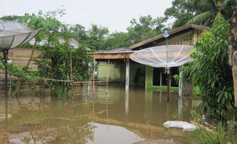 Dua Hari Diguyur Hujan, Lima Desa di Kampar Terendam Banjir