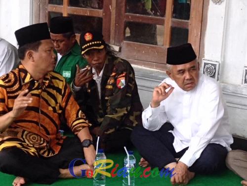 Pergi ke Kampar, Gubernur Riau Temui Masyarakat Tapung Hilir