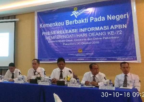 Realisasi Masih Rendah, Outstanding Kontrak Belanja Modal APBN di Riau Capai Rp712 Miliar