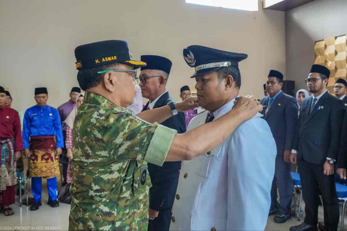 Bupati Meranti Asmar Lantik 29 Pejabat Baru, Tekankan Integritas dan Pelayanan Publik