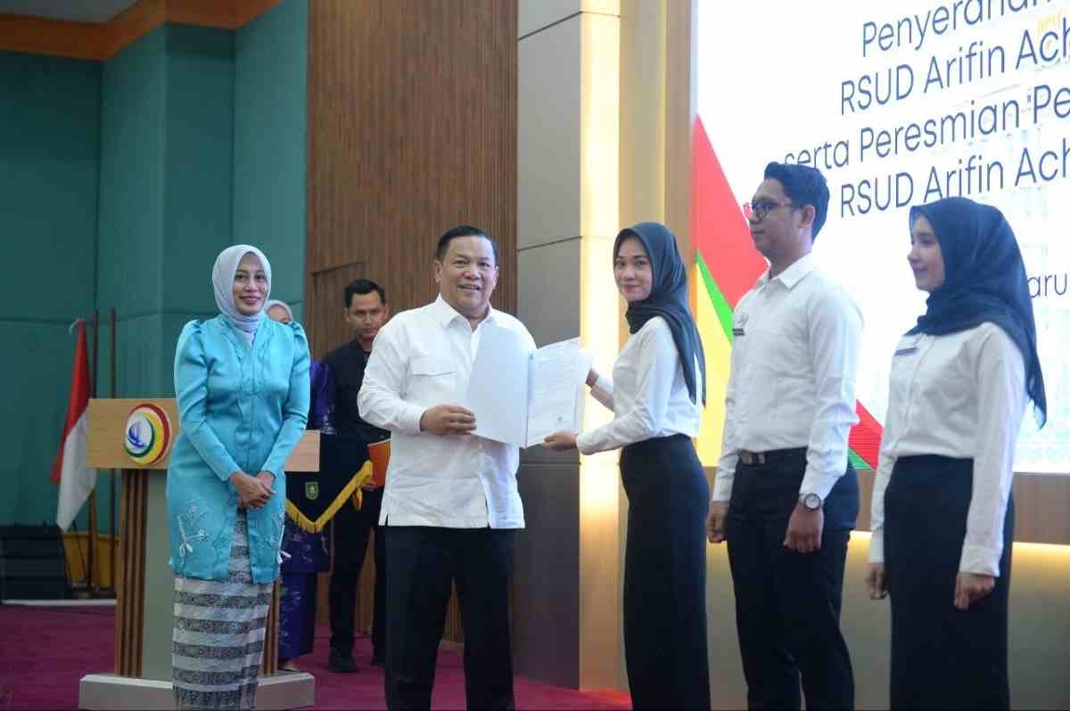 Terima 92 Tenaga Medis Baru, RSUD Arifin Achmad Riau Siap Buka Layanan Maksimal