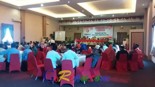 Sasarannya Pemilih Pemula, Panwaslu Kabupaten Siak Gelar Sosialisasi Pengawas Pemilu Partisipatif