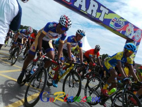 Sebelas Pembalap Sepeda Tour de Siak 2017 Absen di Etape II