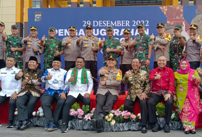 GoRiau Asisten I Hadiri Acara Pemberian Penghargaan oleh Kapolda Riau Pada Forkopimda dan Elemen Masyarakat
