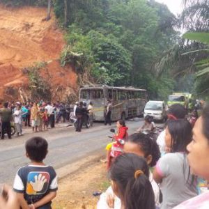 GoRiau Bus Family Raya Terbakar di Sijunjung, 9 Penumpang Tewas