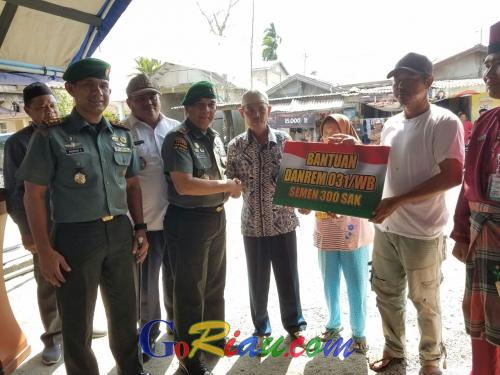 Jenderal Bintang Satu di Riau Perihatin dengan Musibah di Inhil: Semua Pihak Diminta Gotong Royong Membantu