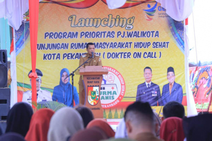 GoRiau Pj Wali Kota Sebut Kurma Manis Jadi Ruang Komunikasi Cepat Masyarakat Terkait Kesehatan