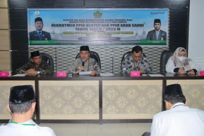 GoRiau 62 Peserta Ikuti Tes CAT dan Wawancara untuk PPIH Kloter dan PPIH Arab Saudi