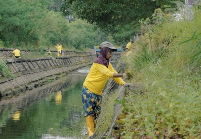 GoRiau Januari, PUPR Pekanbaru Normalisasi Sejumlah Anak Sungai