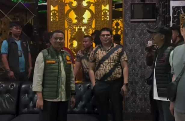 Jaga Kesucian Ramadhan, Tim Gabungan Razia Sejumlah Tempat Hiburan di Pekanbaru
