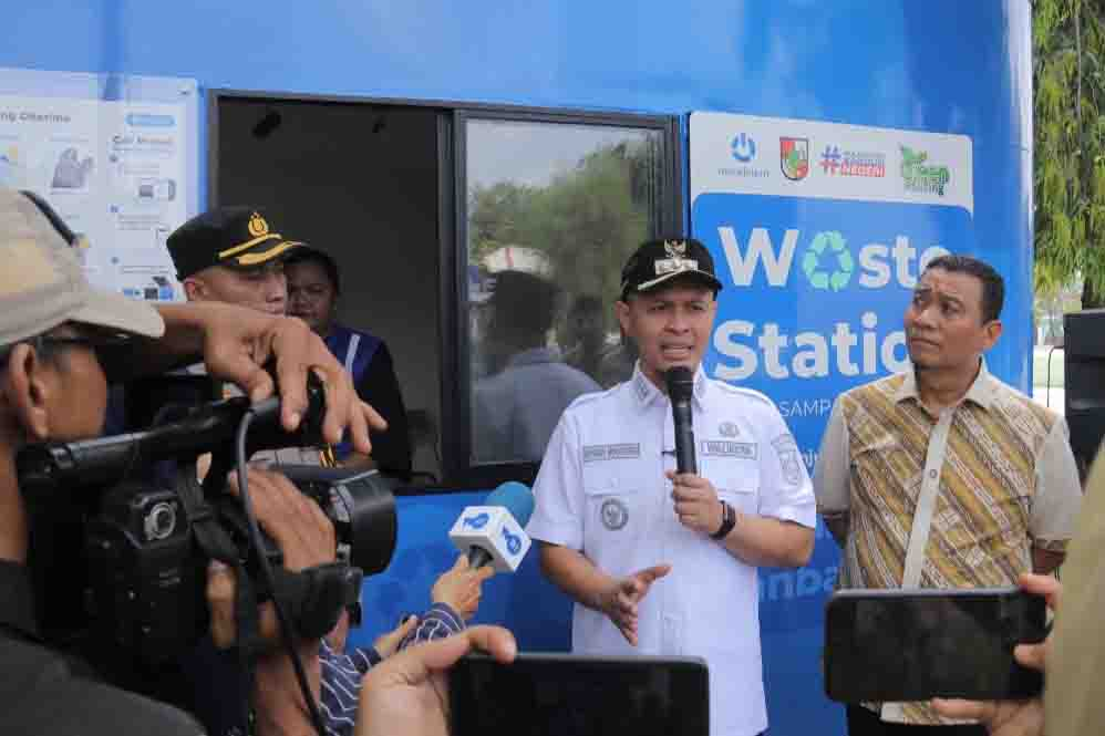 Inovasi Pemkot Pekanbaru Ubah Sampah Jadi Saldo Digital, Wako Agung Resmikan Waste Station Perdana