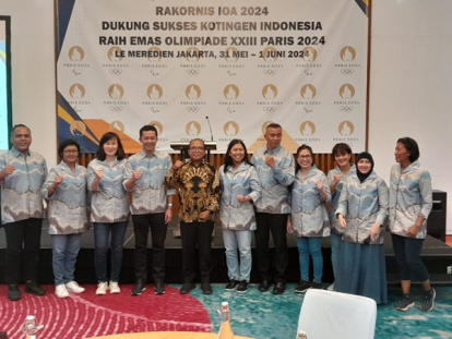 Sebagai Mitra Strategis dalam Pembinaan Olahraga Indonesia, Menpora Dito Apresiasi IOA