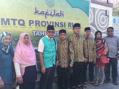 Tiga Putra Terbaik Inhil, Wakili Riau Ikuti MTQ Tingkat Nasional di Lombok NTB