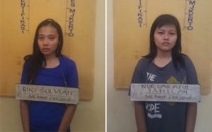 GoRiau Dua Gadis Begal Ditangkap Polisi, Begini Modusnya Merampas Motor Korban